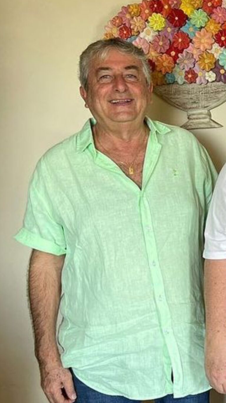 Marco Ovo, irmão do prefeito Neto, está internado no Hospital São João Batista