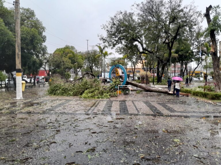 Forte temporal atinge Volta Redonda