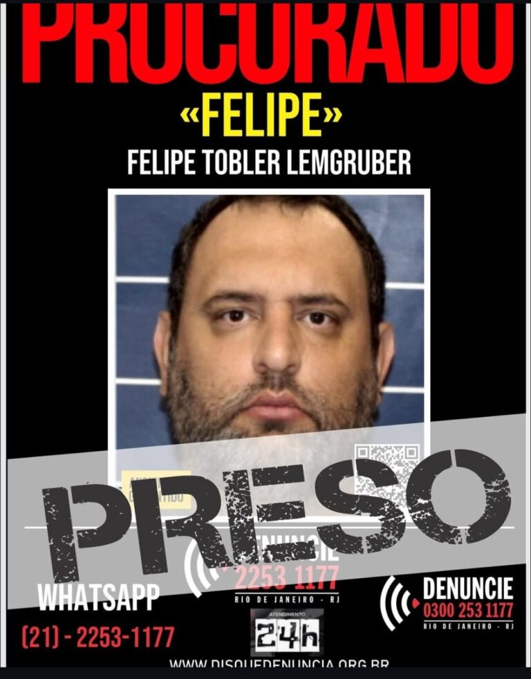 Lemgruber, ex-servidor do TJ de Barra do Piraí, se escondeu por 3 anos até ser preso na Barra da Tijuca