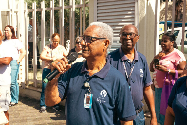 AAPVR está comemorando a Semana do Idoso na Unidade Aterrado